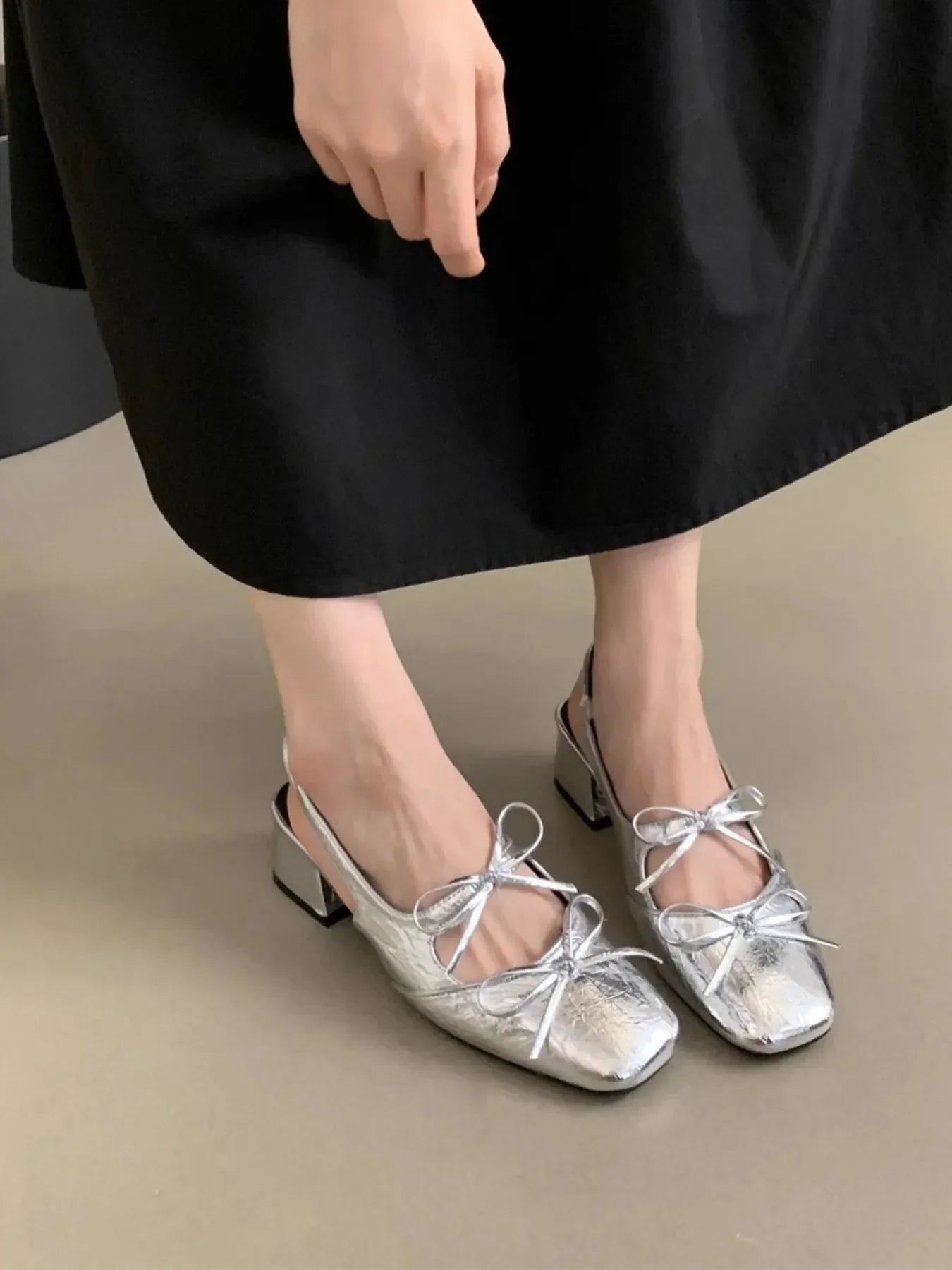 Stylish Pointed Slip On Flats
