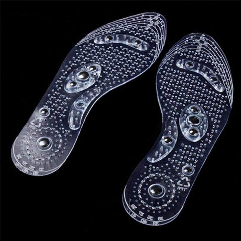 Magnetic Acupressure Reflexology Gel Insoles