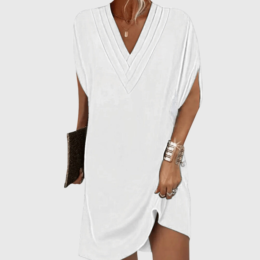 Cute V-Neck Short Party Dress