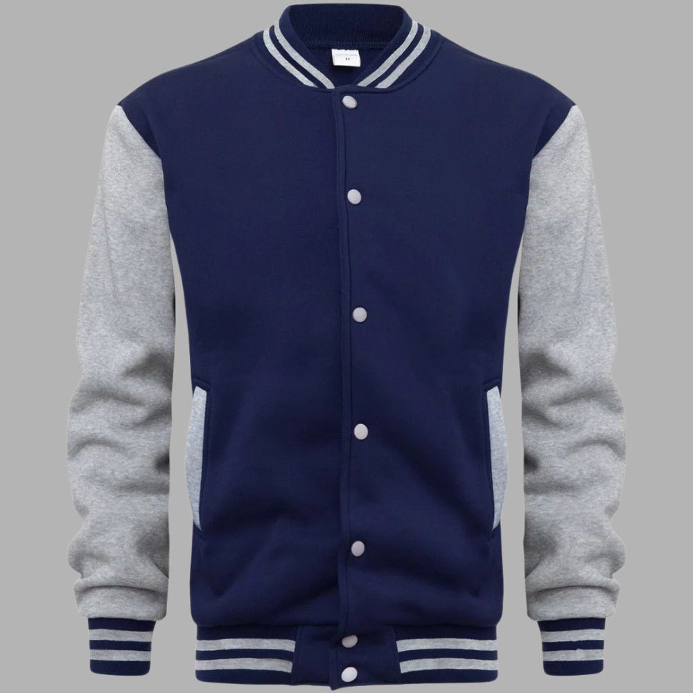 Vintage Style Two Tone Sports Jacket