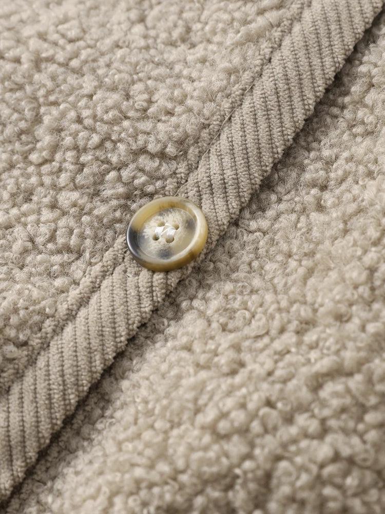 Warm Fleece Cardigan Vest for Cold Winter Nights