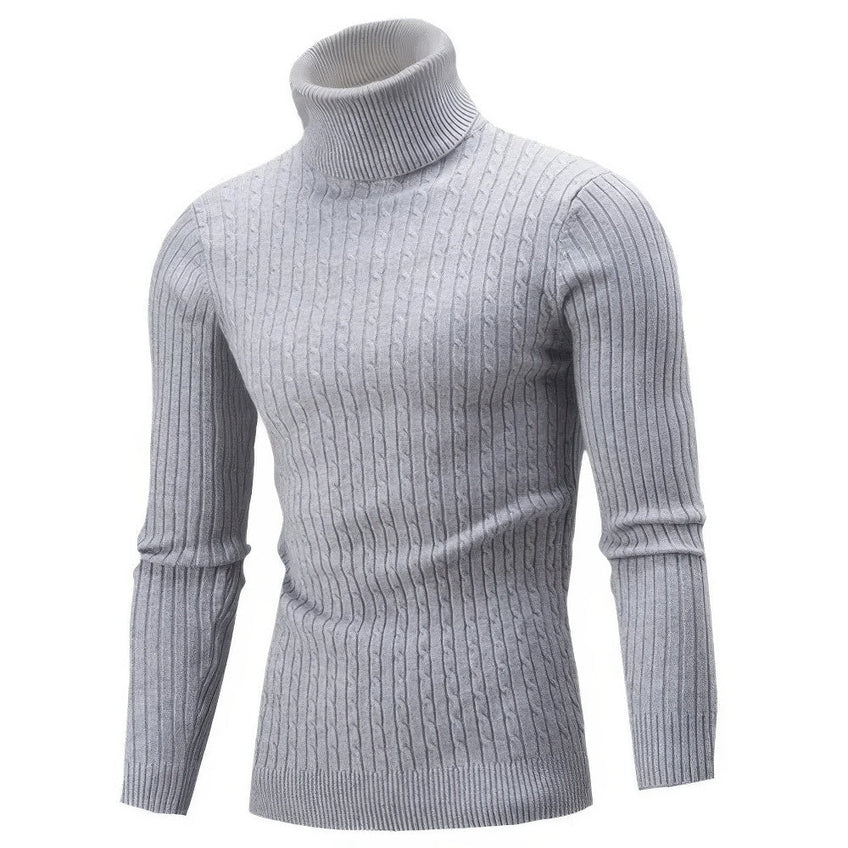 Classic Men's Turtleneck Sweater