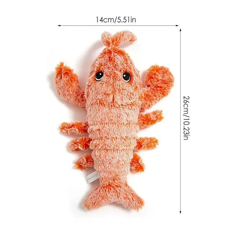 Electric Jumping Cat toy Shrimp Moving Lobster