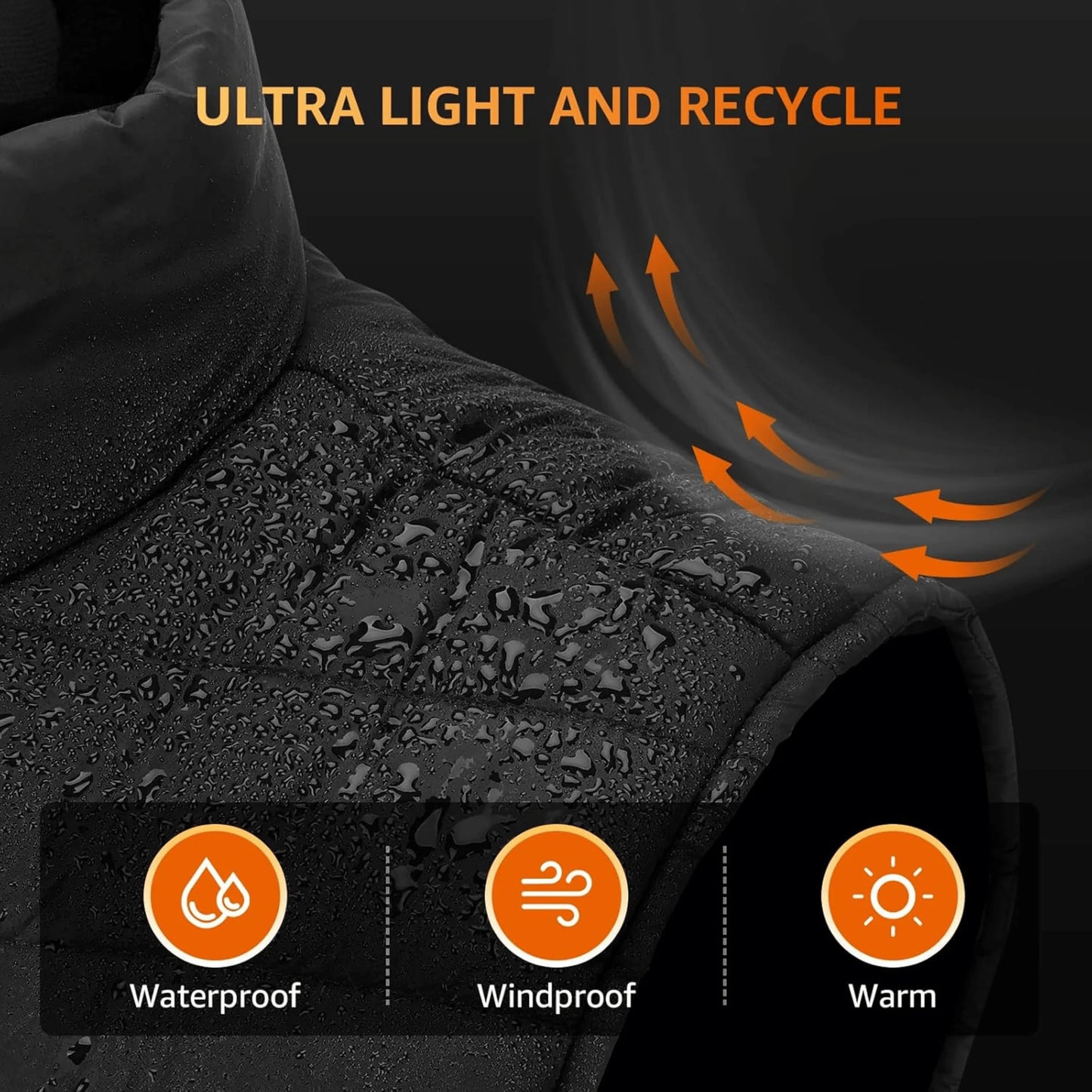 Heated Vest– Lightweight Body Warmer Heated Jacket for Ultimate Comfort
