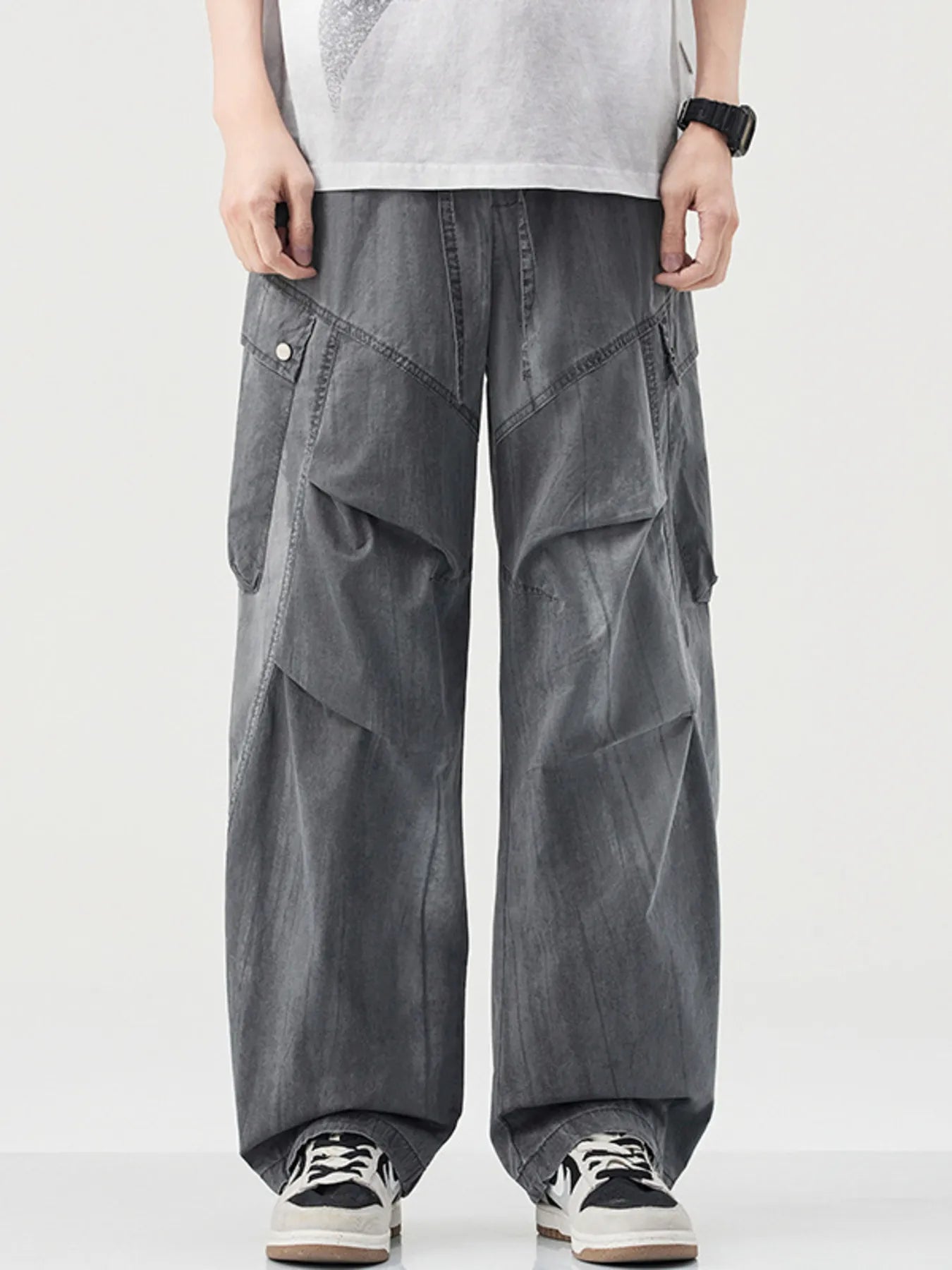 Loose Fit Casual Cargo Pants - OutfitLondon