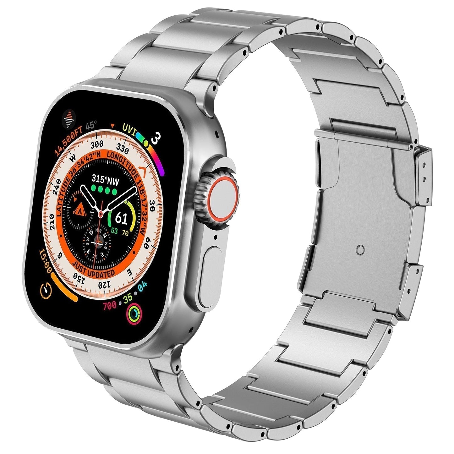 Durable Stainless Steel Watch Strap