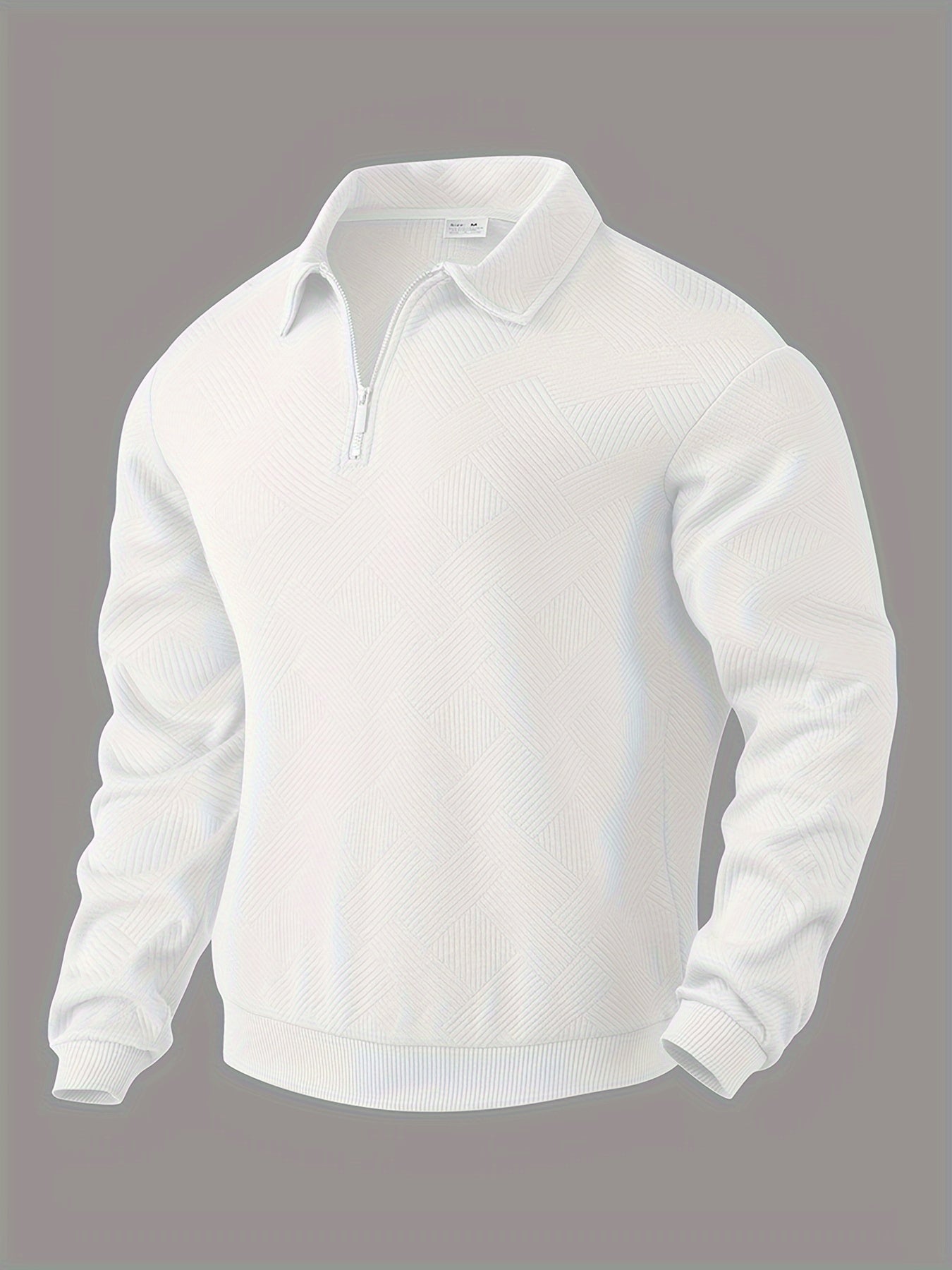 Classic Men's Zip Up Sweater