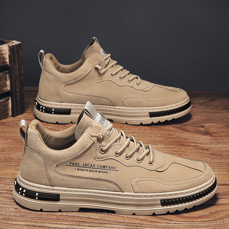 Crusty Leather Work Boots