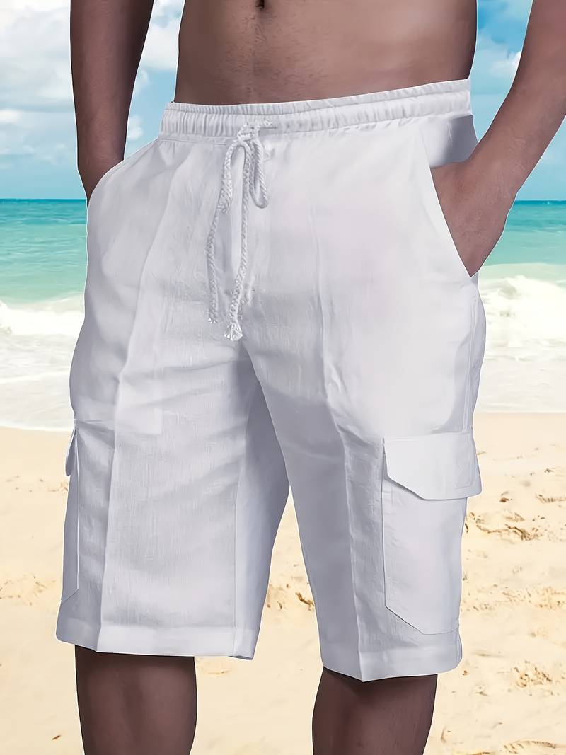 Relaxed Fit Summer Beach Shorts