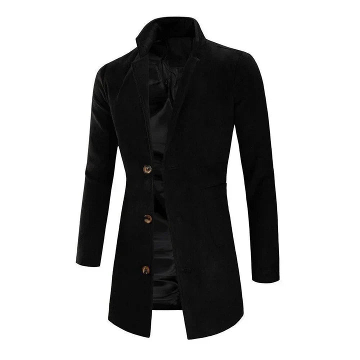 Fit Long Mens Winter Coat by Meksi