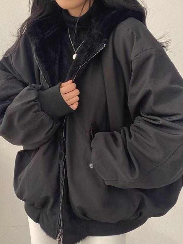 Women's Loose Fit Coat Jacket
