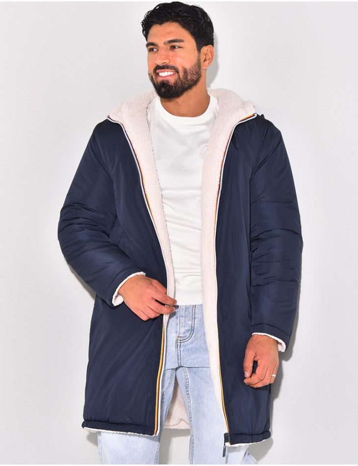 Cozy Mens Fleece Hoodie Jacket