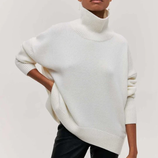 Warm Big Fuzzy Knit Sweater