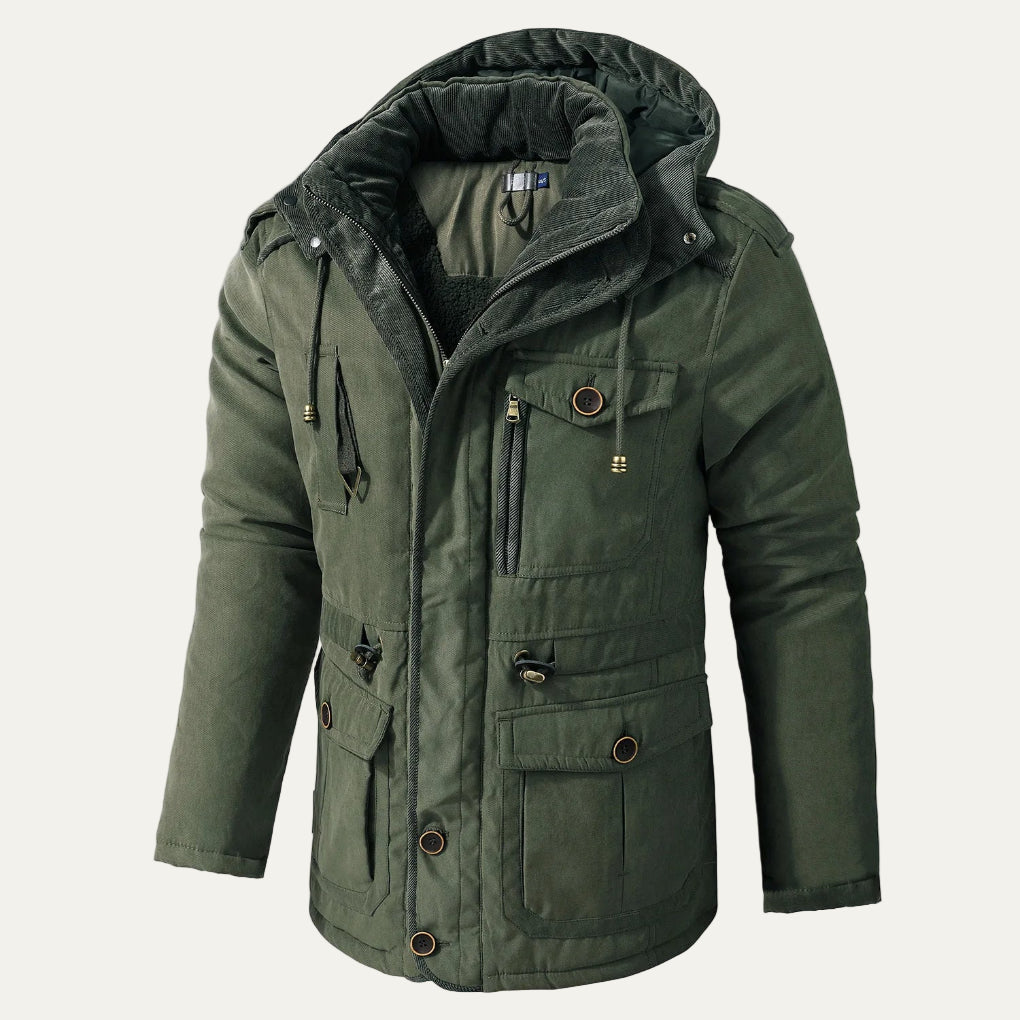 Warm Waterproof Winter Military Parka Jacket