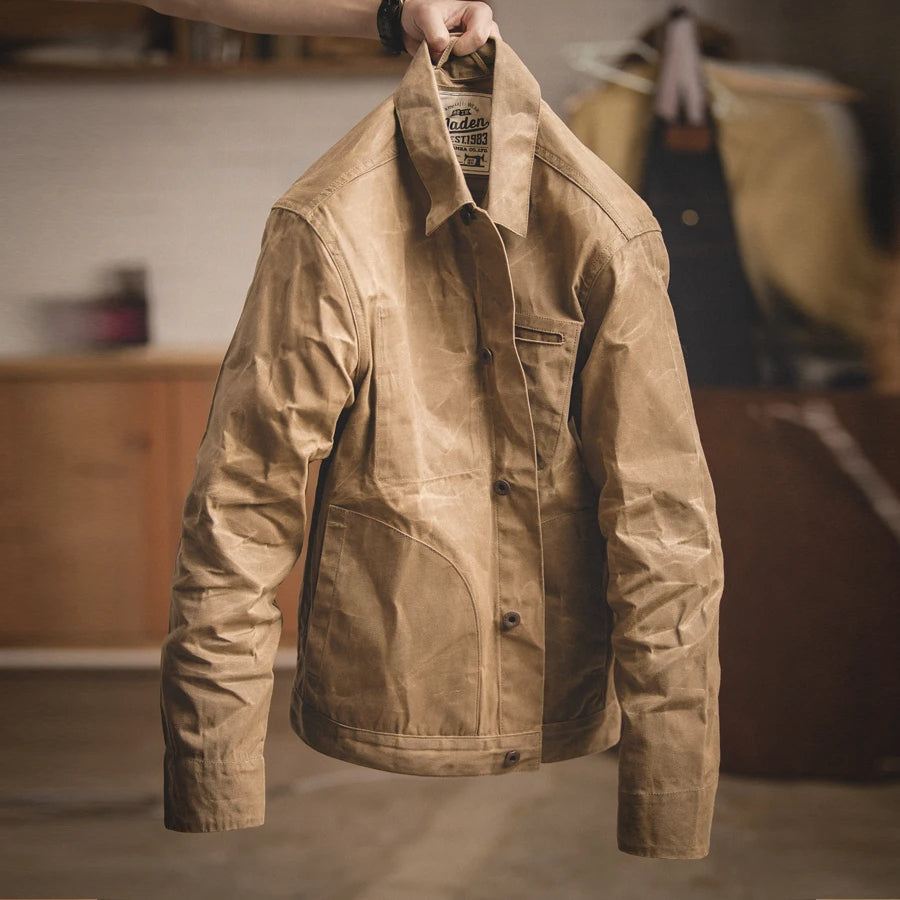 Classic Leather Mens Jacket