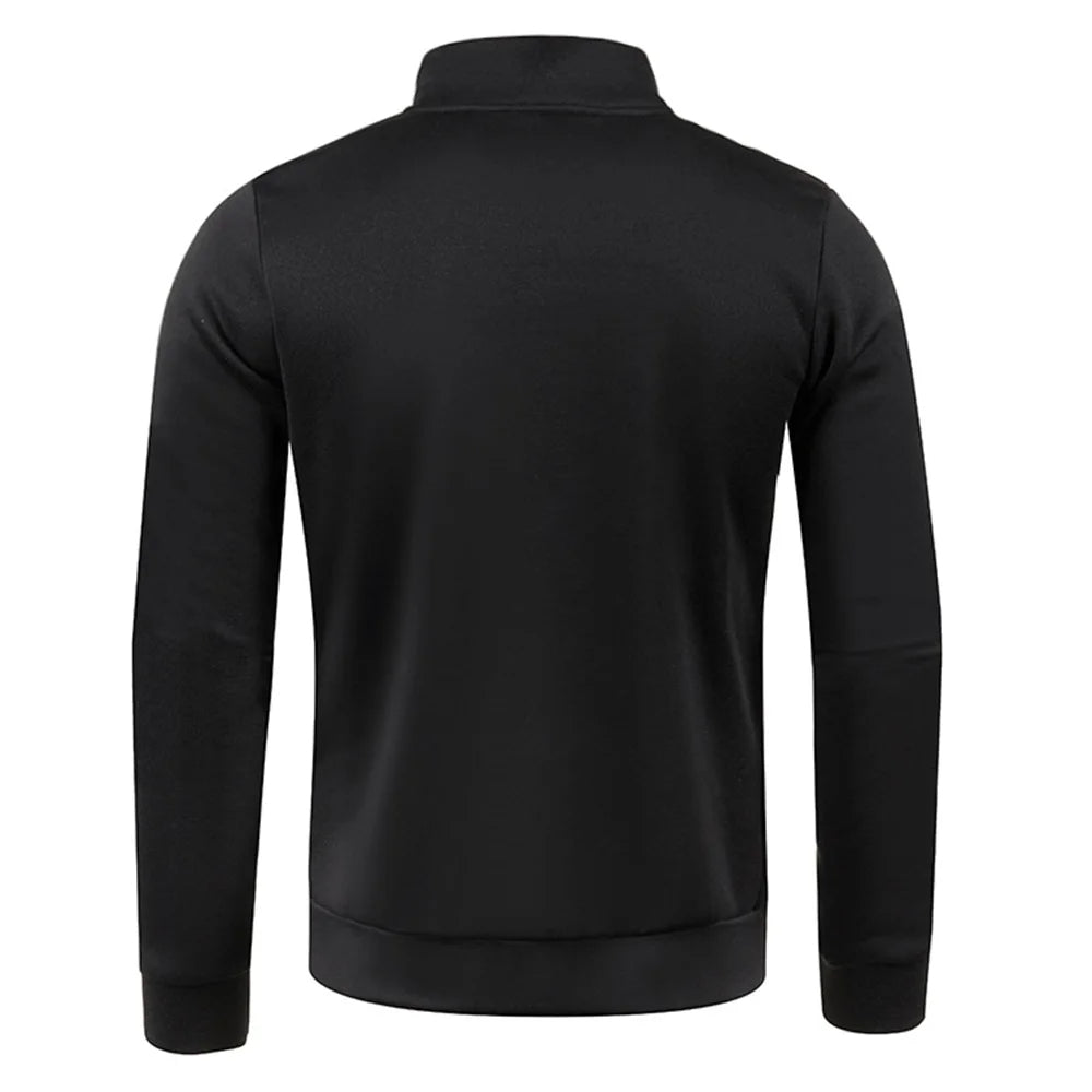 Warm Fleece Half Zip Mens Sweatshirt