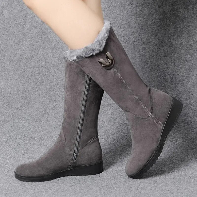 Insulated Waterproof Snow Boots for Ladies