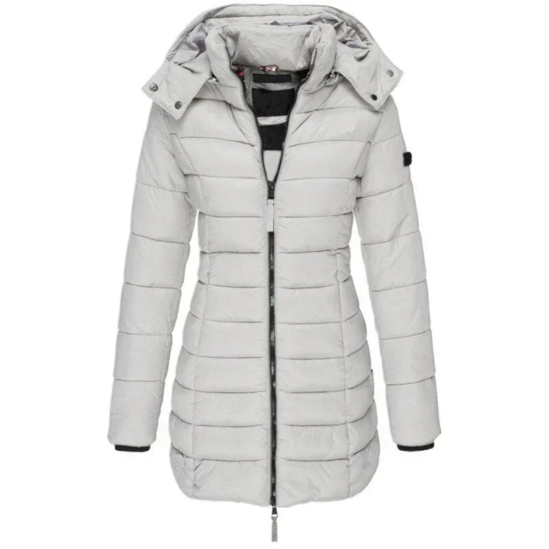 Warm Waterproof Women's Down Parka Coat