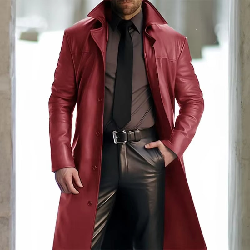 Long Warm Mens Parka Coat