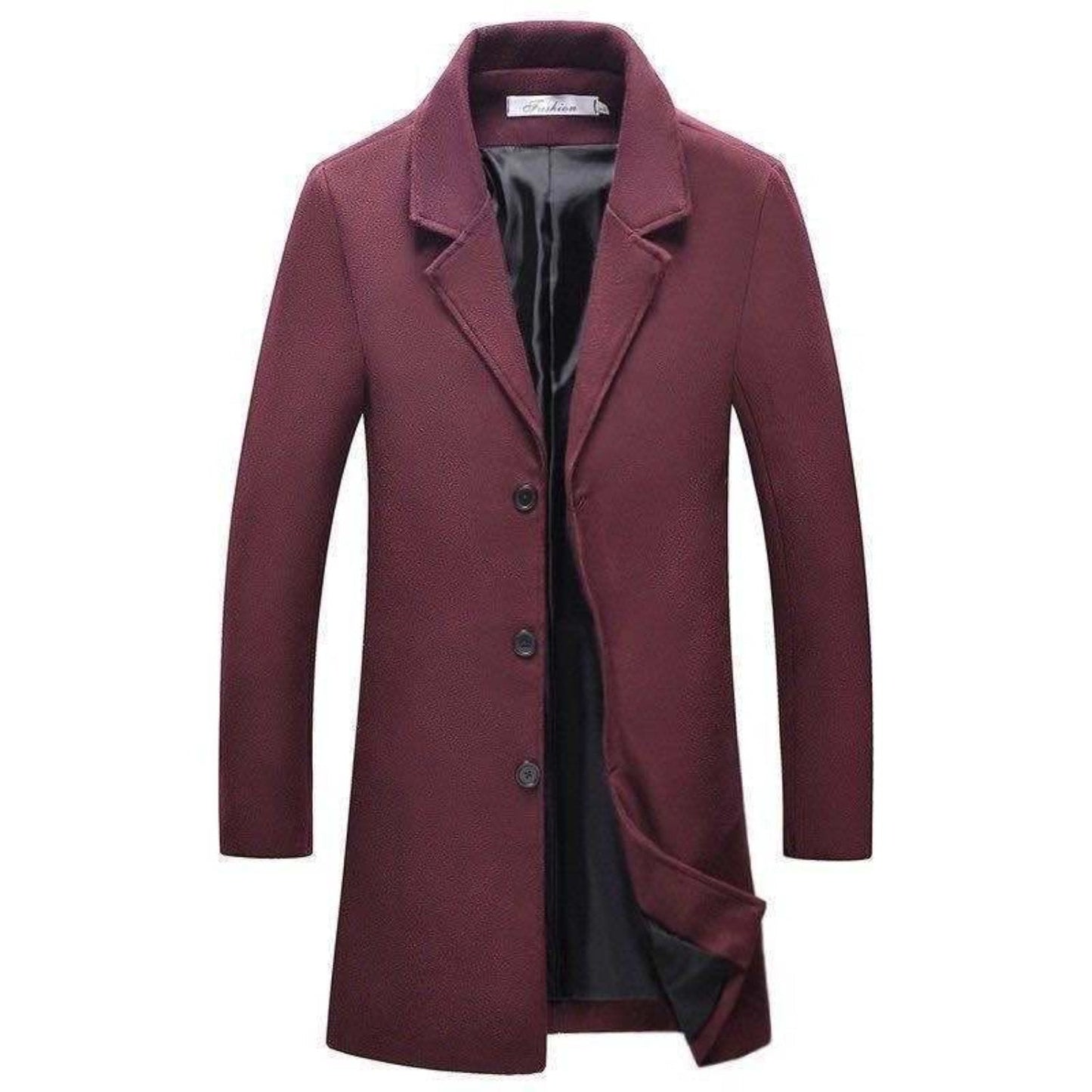 Thick Fleece Lined Pea Coat