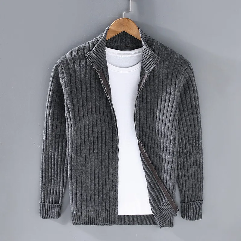 Soft Ribbed Open Cardigan Sweater