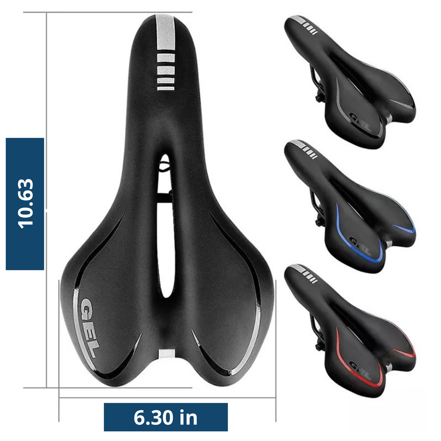 Ultra-Comfortable Ergonomic Bicycle Saddle for Road & Mountain Biking