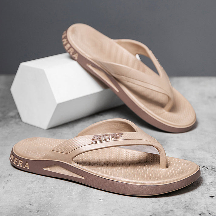 Solid Casual Thong Sandals
