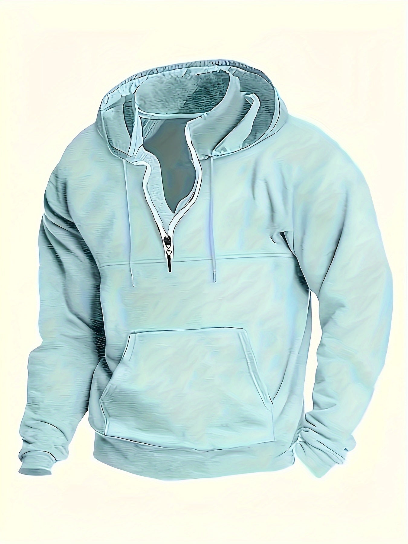 Men's Cozy Thermal Quarter Zip Pullover Sweater