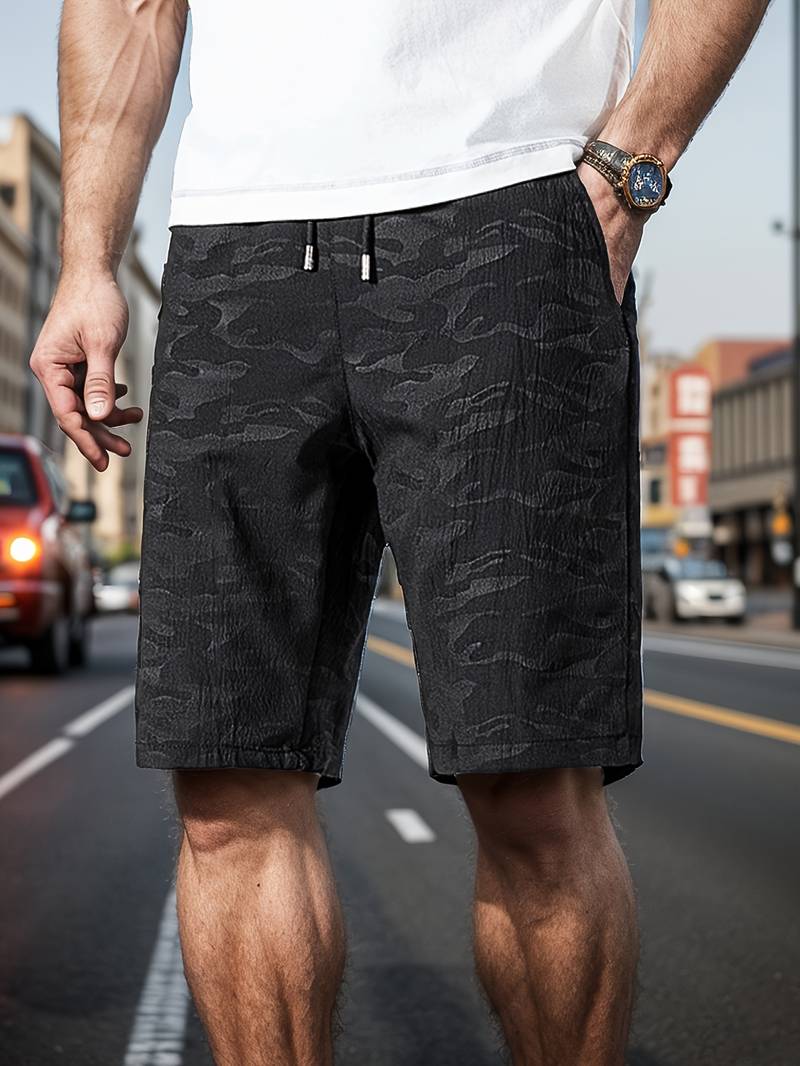 Lightweight Athletic Camo Shorts