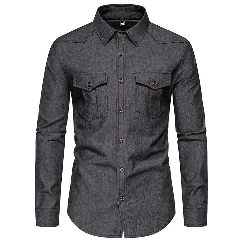 Timeless Fashionable Blue Jeans Shirt