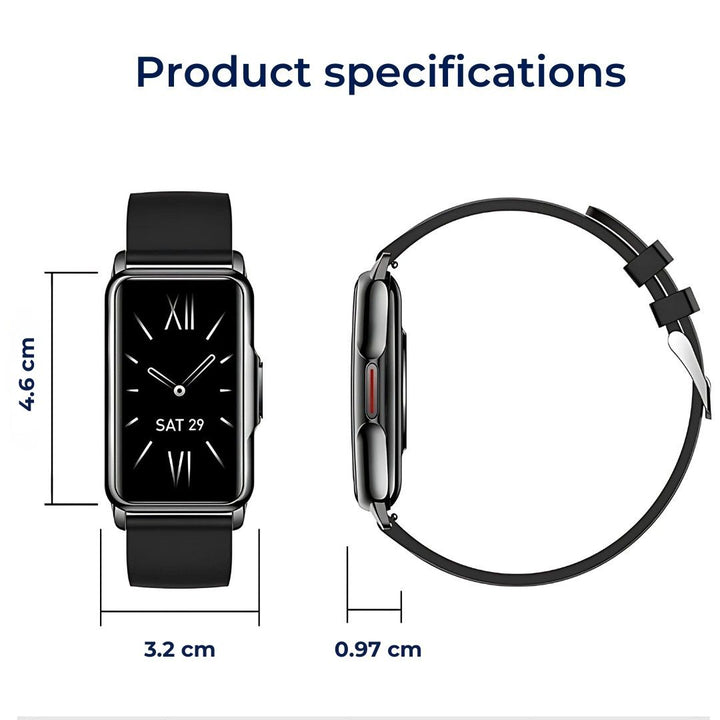 Elegant Smartwatch for Everyday Style | Health Tracking - Durable Design - Seamless All-Day Connectivity