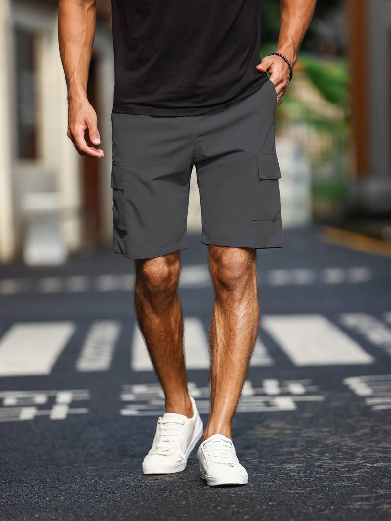 Relaxed Fit Casual Cargo Shorts