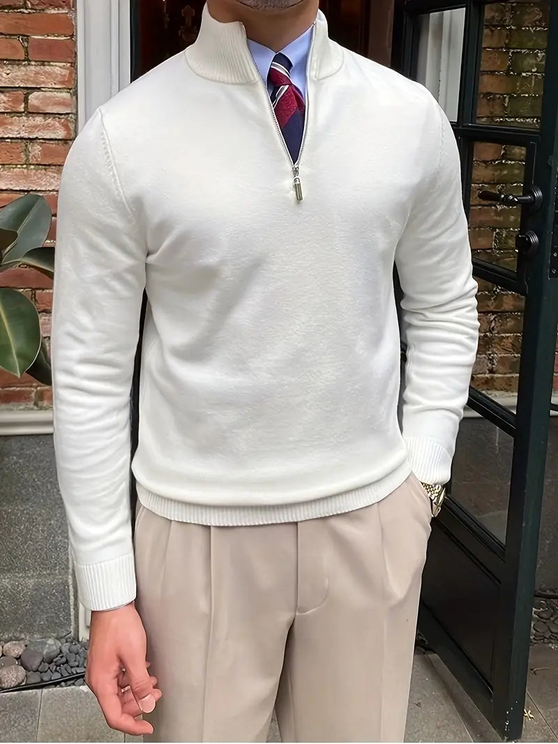 Cozy Mens Cable Knit Sweater