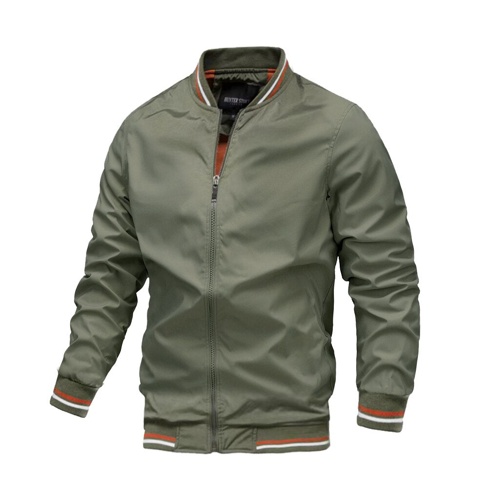 Waterproof Men's Zip Up Sports Coat
