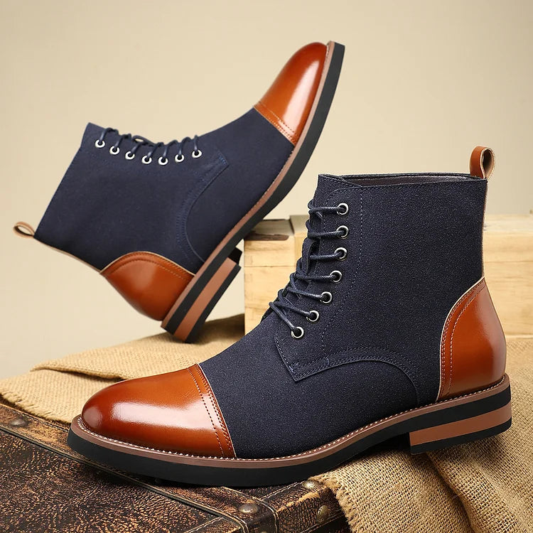 Tall Leather Mens Boots