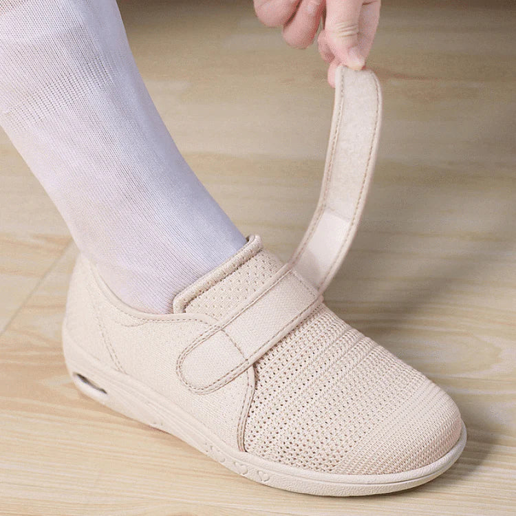 Comfortable Orthopedic Shoes - Wide Fitting Adjustable Style