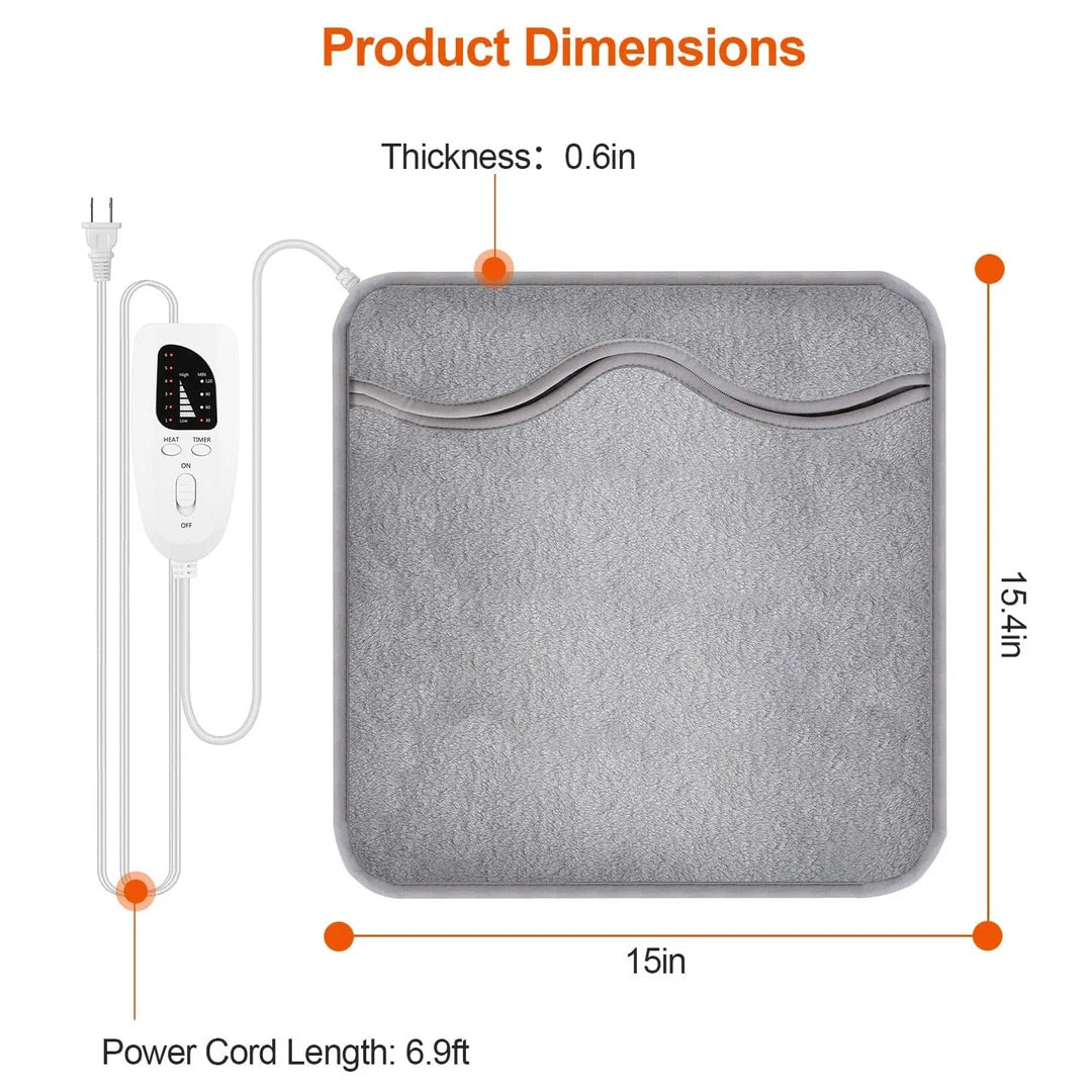Electric Foot Warmer With 6 Temperature Settings