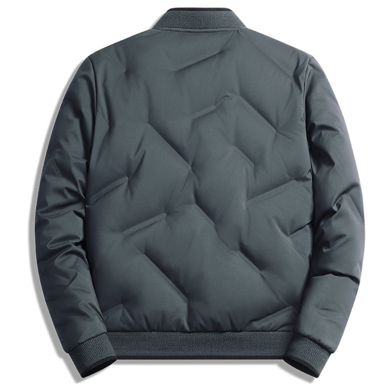 Warm Insulated Baseball Style Winter Coat