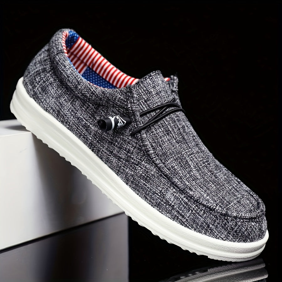 Comfy Breathable Canvas Slip On Sneakers
