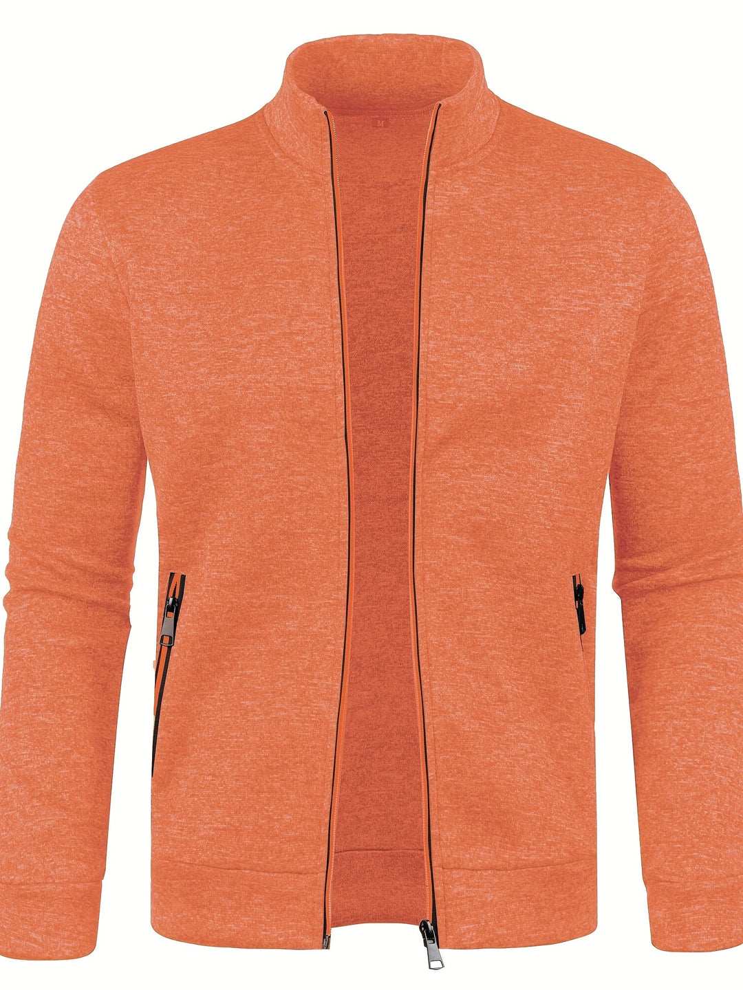 Relaxed Fit Zip Up Sleeveless Vest