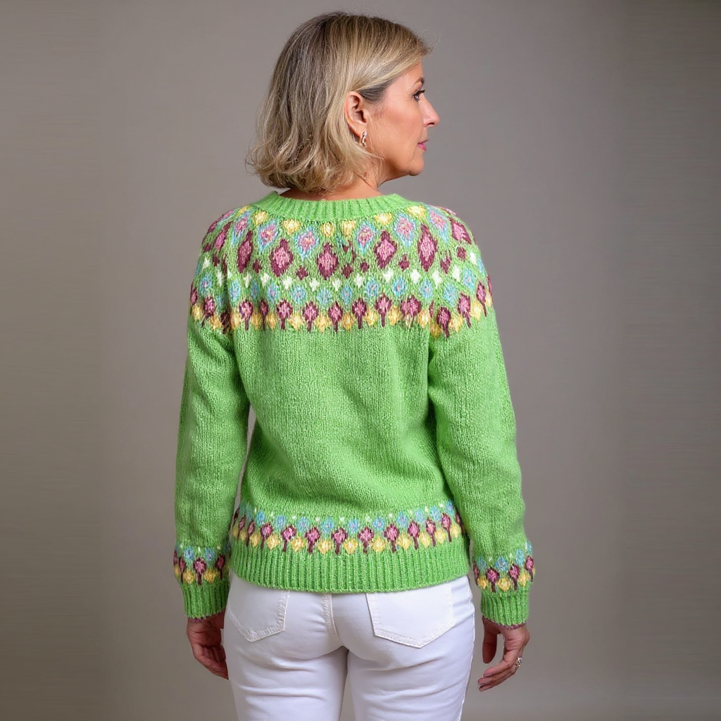 Classic Red Knitted Sweater