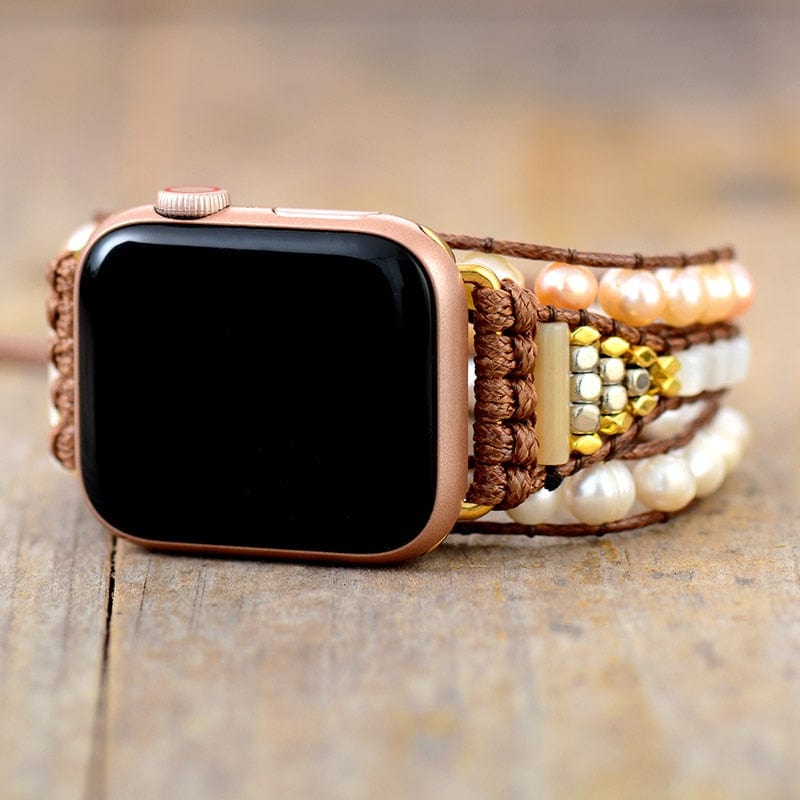 Elegant Pearl Smartwatch Strap Band