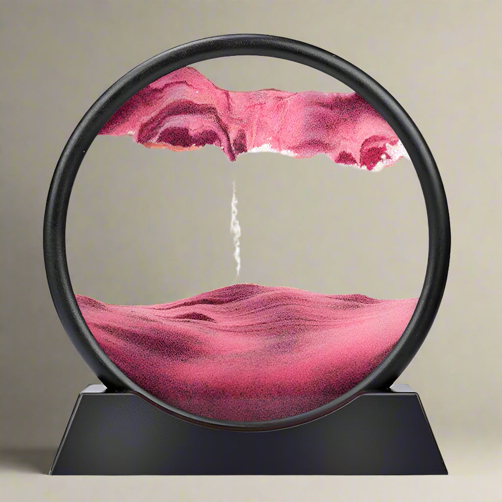 Stylish Hourglass Timer for Home Office Decor