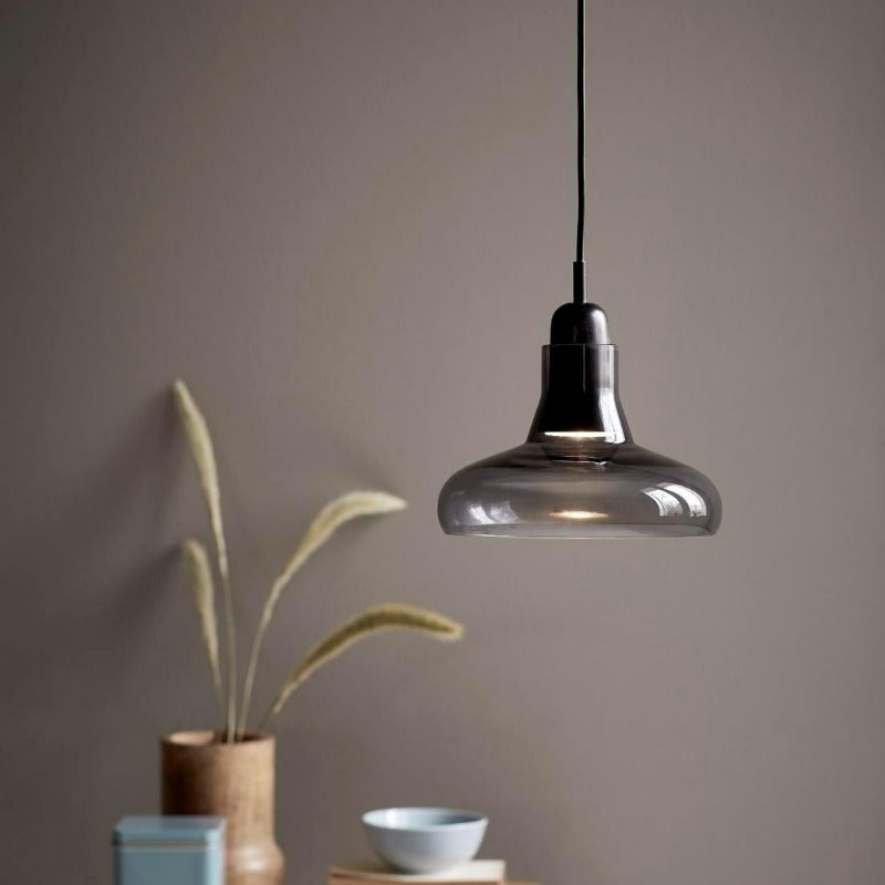 Beautiful Hanging Glass Pendant Light