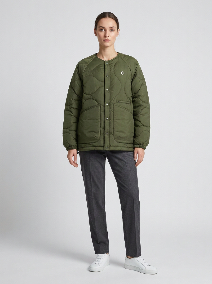 Women's Lightweight Down-Filled Hooded Jacket