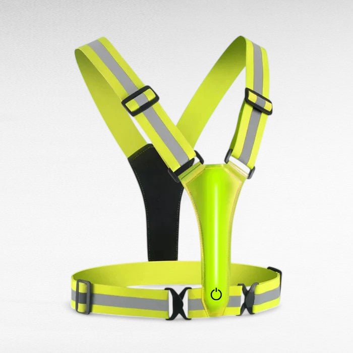 Bright Yellow Reflective Safety Vest