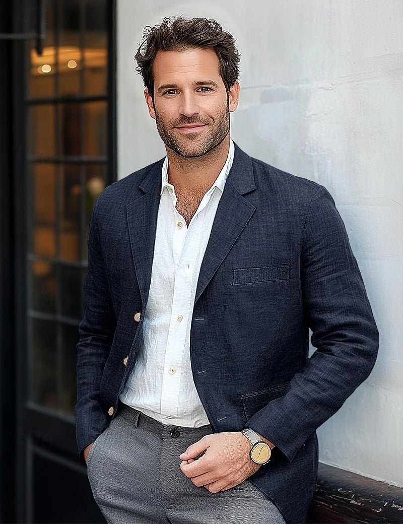 Classic Summer Jacket - Breathable Casual Fit