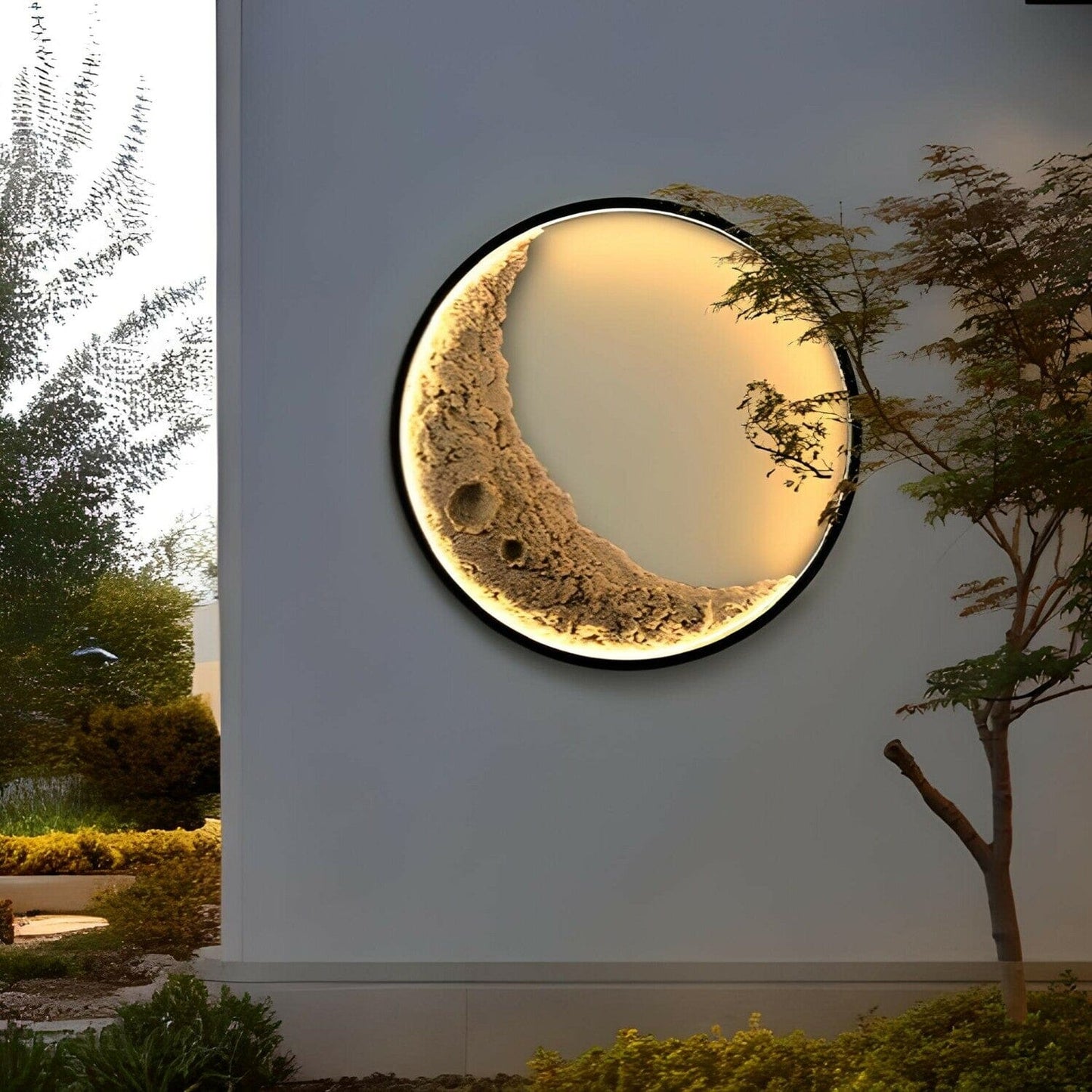 Contemporary Round Wall Light - OutfitLondon