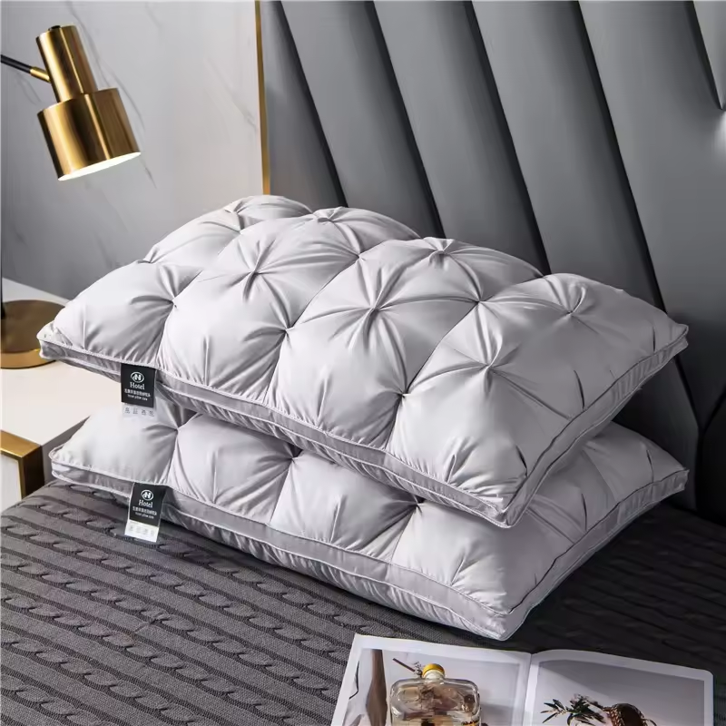 Soft Down Plush Pillow for Deep Sleep