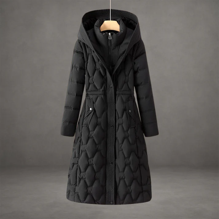 Women's Longline Hooded Coat
